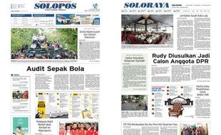 Solopos Hari Ini: Audit Sepak Bola