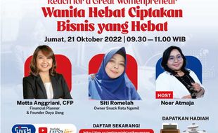 Wanita Hebat Ciptakan Bisnis Hebat