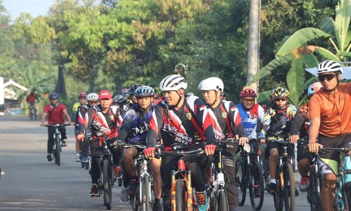 Ketika Bupati Jekek dan Komunitas Gowes Ada Chemistry Bangun Wonogiri