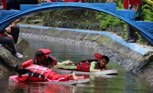 Jreng! Ditata sejak 2014, Kali Poitan Karangnongko Klaten Jadi Area Outbound