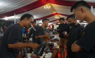 Kenalkan Potensi Daerah ke Pengunjung Festival, Kopi Wonogiri Dibagikan Gratis