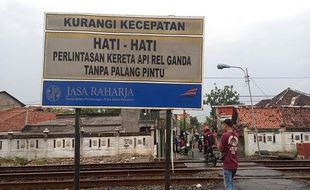 ODGJ Tersambar Kereta Api di Semarang, Luka Parah di Kepala