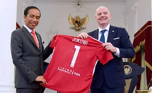 Jokowi-Infantino akan Hadiri Pembukaan Piala Dunia U-17, Disuguhi Lagu Rungkad