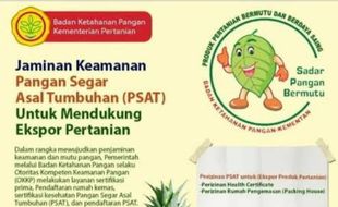 Produk Pertanian Kemasan di Karanganyar Wajib Kantongi Sertifikat Pangan