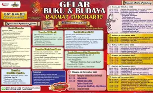 Asyik, Akan Ada Pameran Buku & Gelar Budaya di Sukoharjo, Catat Tanggalnya!