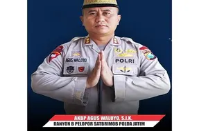 Beberapa Jam sebelum Dicopot, Danyon Brimob Agus Waluyo Minta Maaf