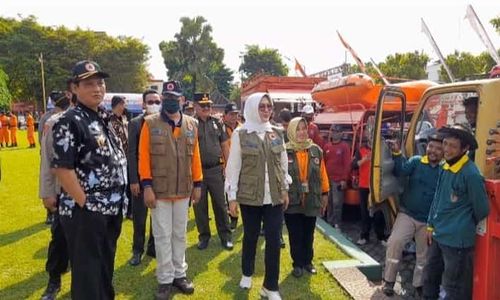 Masuk Pancaroba, Ratusan Sukarelawan di Klaten Apel Siaga Bencana