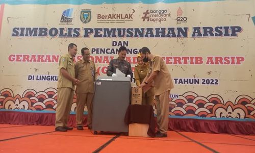 Wali Kota Madiun Canangkan Gerakan Nasional Sadar Tertib Arsip