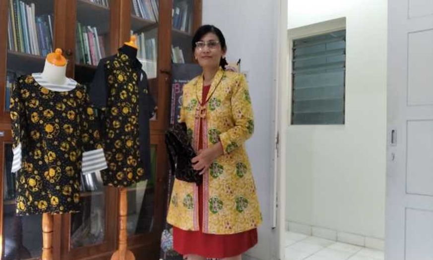 Berawal dari Penelitian, Dosen UKSW Bikin Batik Motif Matematika Bernama Odema