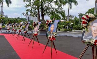 Hari Kesaktian Pancasila, Foto Pahlawan Revolusi Hiasi Taman Surya Surabaya