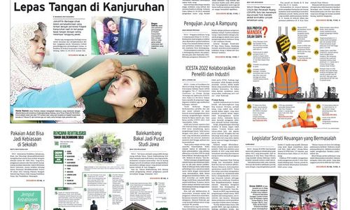 Solopos Hari Ini: Lepas Tangan di Kanjuruhan