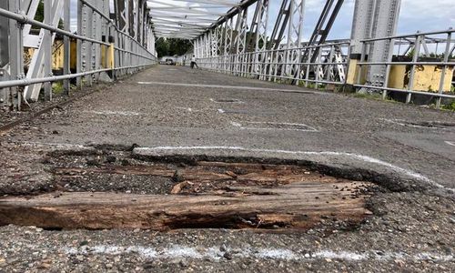 Jembatan Mojo Hampir Rampung, Izin Perbaikan Jembatan Jurug A Belum Turun