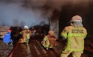 Satu Rumah di Jebugan Klaten Terbakar, 2 Orang Meninggal Dunia