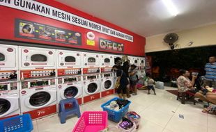 Tren Baru di Solo, Konsumen Menilai Laundry Koin Lebih Efektif Waktu dan Biaya