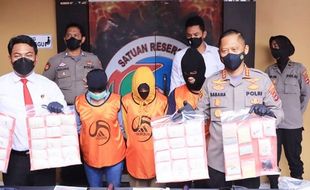 Edarkan Sabu-sabu 4,9 Kg, Pasutri di Banjarmasin Terancam Hukuman Mati