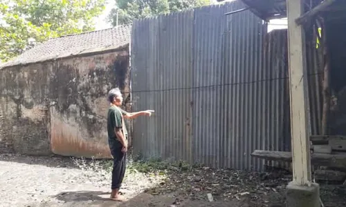 Selain Tembok Kartasura, Pesanggrahan Langenharjo Sukoharjo Juga Memprihatinkan