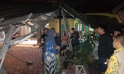 130 Rumah di Sidoarjo Rusak Akibat Diterjang Puting Beliung