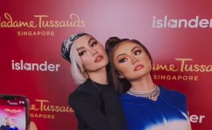 Agnez Mo Artis RI Pertama yang Dibuat Patung Lilin Madame Tussauds Singapore