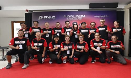 Audisi Umum PB Djarum 2022 Diikuti 2.334 Pebulutangkis Belia