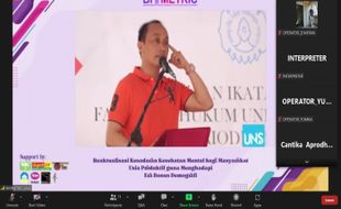 Seminar Nasional Biometric SV UNS Solo Bahas Kesehatan Mental