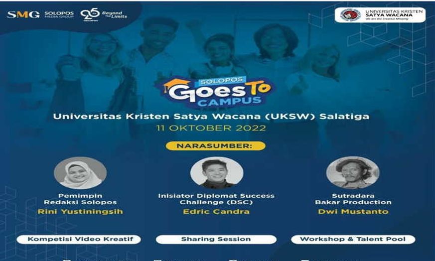 Yuk, Seru-Seruan Bareng Solopos Goes to Campus di UKSW Salatiga