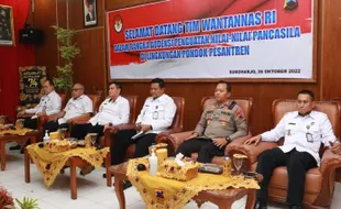 Wantannas RI Gelar Audiensi Penguatan Nilai-Nilai Pancasila di Polres Sukoharjo