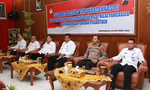 Wantannas RI Gelar Audiensi Penguatan Nilai-Nilai Pancasila di Polres Sukoharjo