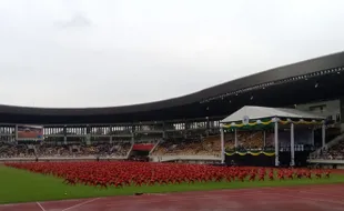 Ribuan Orang Tampilkan Seni dan Budaya di Pembukaan Muktamar Muhammadiyah