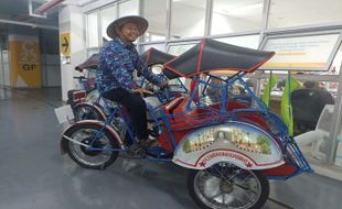 Wow! Peserta Muktamar Muhammadiyah Solo akan Diantar dengan Becak Listrik