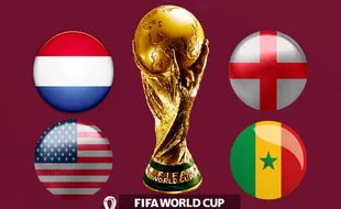 Skema 16 Besar Piala Dunia 2022: Belanda vs AS, Inggris vs Senegal