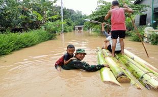 Total 6.996 KK di Sukoharjo Diterjang Banjir, Ketinggian Air hingga 2 Meter