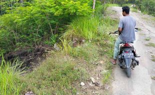 Ruas Jalan Penghubung Antarobjek Wisata di Situs Sangiran Sragen Longsor