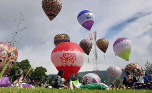 Acara Perdana Sukses, Balon Udara Kemuning Karanganyar Bakal Ada Lagi