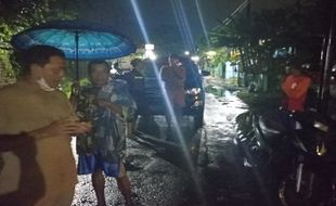 Banjir Mulai Surut Tapi Ruas Jalan Raya Kalikebo Klaten Belum Bisa Dilintasi