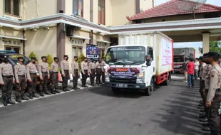 Polres dan Papdesi Klaten Kirim Bantuan Kemanusiaan untuk Korban Gempa Cianjur