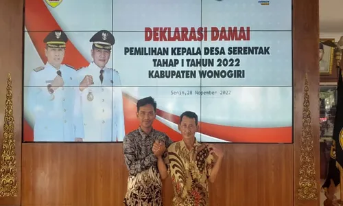 Kisah Pemuda Ngadiroyo Wonogiri Tantang Cakades Petahana di Pilkades Serentak