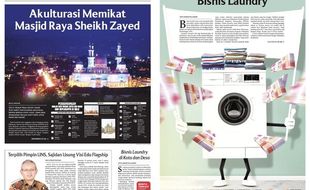 Solopos Hari Ini: Akulturasi Memikat Masjid Raya Sheikh Zayed