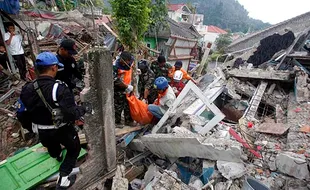 BNPB Sebut Korban Meninggal Akibat Gempa Cianjur 268 Orang, 122 Teridentifikasi