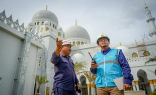 Masjid Raya Sheikh Zayed Solo Menjadi yang Pertama Gunakan Layanan Premium PLN