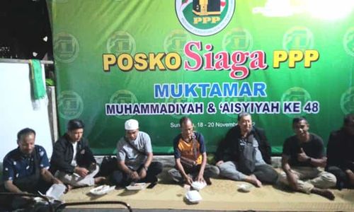 PPP Karanganyar Sediakan 1.000 Makanan Gratis untuk Penggembira Muktamar