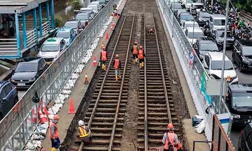 Rel Trem Zaman Belanda Ditemukan di Lokasi Proyek MRT Jakarta, Ini Wujudnya