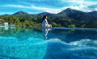 Soko Langit Desa Conto Bulukerto, Infinity Pool ala Luar Negeri di Wonogiri