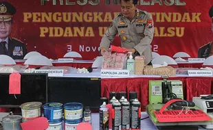 Polda Jatim Bekuk 11 Tersangka Sindikat Produsen Uang Palsu, Sita Rp808 Juta