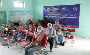 Pembiayaan Ultra Mikro Kemenkeu dan BNPT Sasar Emak-Emak di Polanharjo Klaten