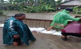 Breaking News: Hujan Deras, Kecamatan Weru Sukoharjo Terendam Banjir Lagi