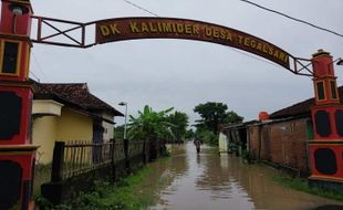 Hujan Lebat Semalaman, 8 Desa di Kecamatan Weru Sukoharjo Terendam Banjir