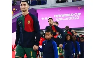 Wow! Player Escort Cristiano Ronaldo di Piala Dunia 2022 Ini Berdarah Sukoharjo