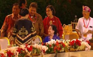 Megawati, SBY dan Jusuf Kalla Hadiri Gala Dinner KTT G20 Bali