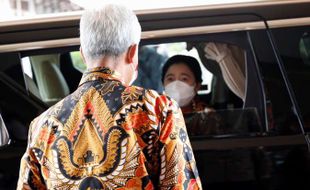 Dijemput Ganjar Pranowo di Bandara Solo, Puan Maharani Mengaku Biasa Saja