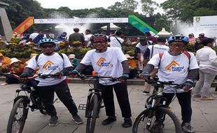 3 Penggembira Ini Gowes dari Pekalongan, Mumpung Muktamar Muhammadiyah di Solo